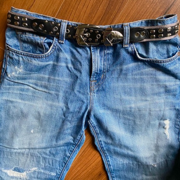 🌷90's Vintage Silver Metal Mesh Belt made in Vancouver - Picture 3 of 9